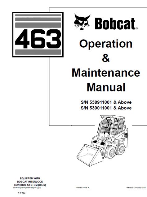 04 bobcat 463 skid steer|bobcat 463 wiring diagram.